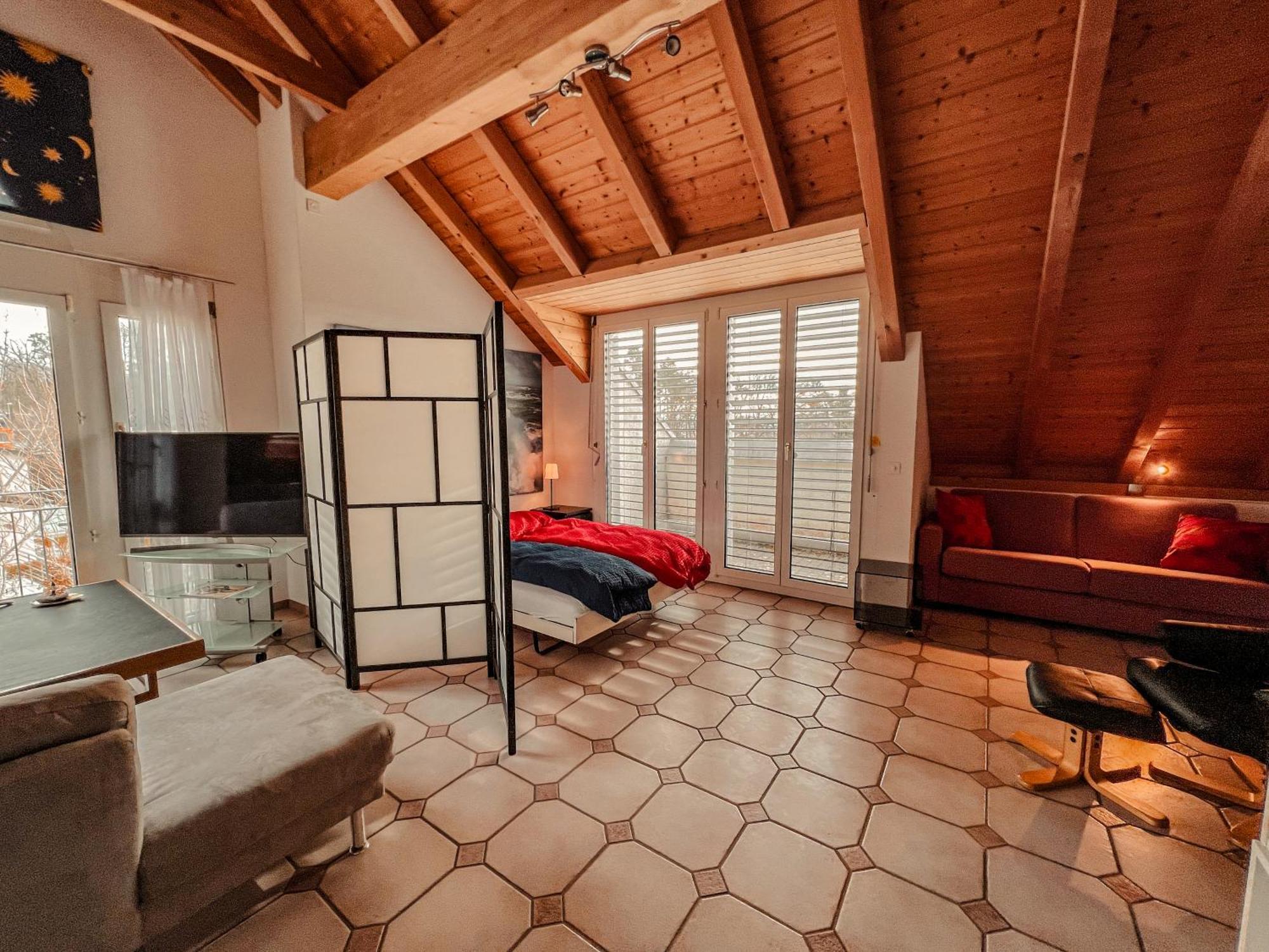Dachwohnung In Flughafennaehe Kloten Extérieur photo